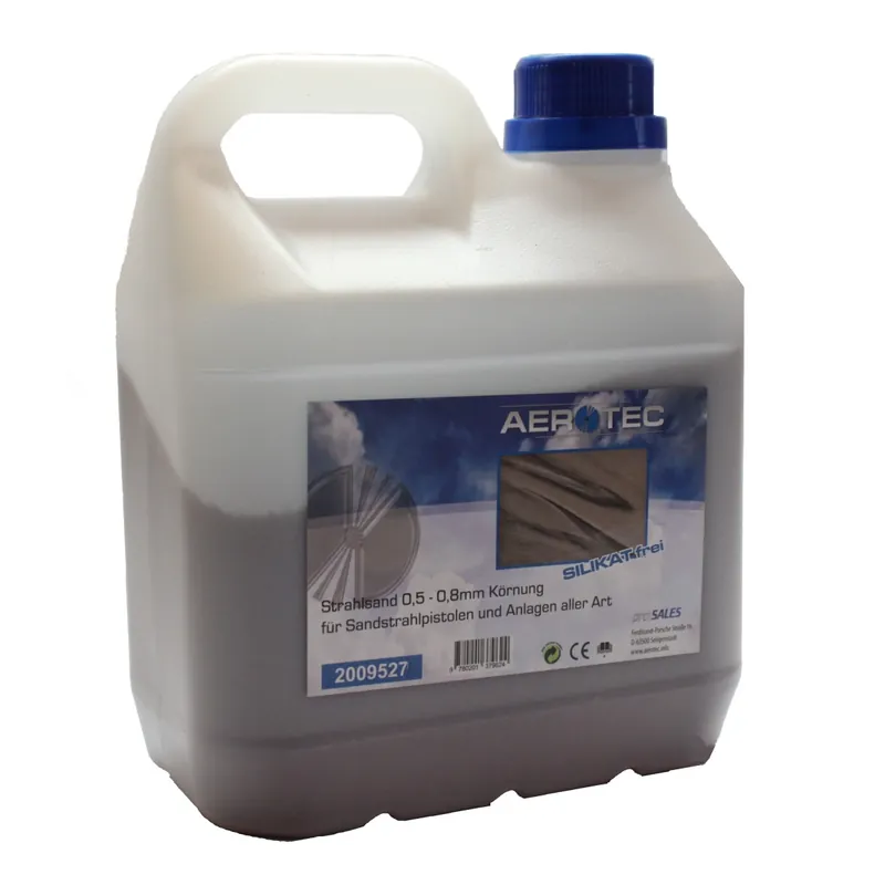 Top-Angebot AEROTEC Strahlsand Körnung 0,5-0,8 mm 1,5 l Kanister