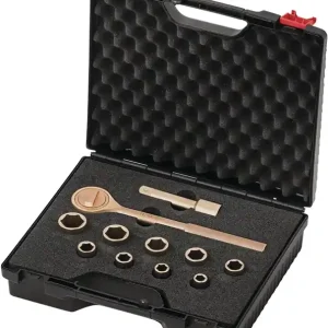 Knarrenkasten 12-tlg.SW 10-24mm Antr.1/2 Zoll ENDRES TOOLS Begrenztes Angebot