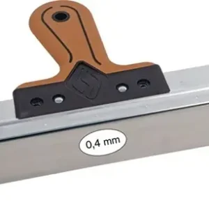 Flächendekorspachtel B.220mm Softgriff Edelstahlblatt 0,4mm Super Prof Schneller Versand