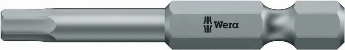 Bit 840/4 Z DIN3126-F6,3/ISO1173 Sechskant Hex-Plus SW5mm D.6mm L.50mm CV-Mo Neue Kollektion