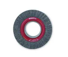 Rundbürste D.300mm Bohr.Ø100mm Drahtstärke 0,35mm Stahldraht Direktkauf