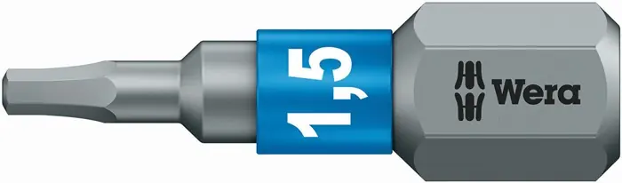 Bit 840/1 BTZ Hex-Plus Innen-6-kant SW1,5mm 6-kantantrieb1/4Zoll L.25mm Wera VE: 10 Stück Preiswert