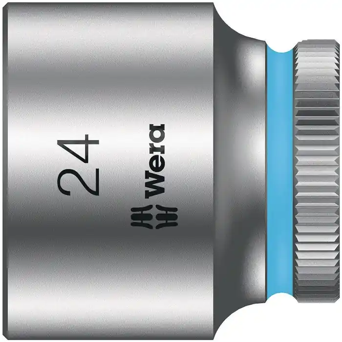 Steckschlüsseleinsatz 8790 HMB Außen-6-kant SW24mm L.30mm 4-kt3/8Zoll CV verchr. Abverkauf