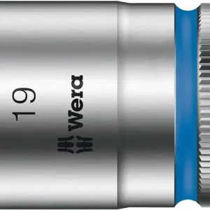 Garantierte Lieferung Steckschlüsseleinsatz 8790 HMC Außen-6-kant SW19mm L.37mm 4-kt1/2Zoll CV verchr.