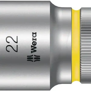 Preisknaller Steckschlüsseleinsatz 8790 HMC Außen-6-kant SW22mm L.37mm 4-kt1/2Zoll CV verchr.