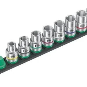 Schneller Versand Steckschlüsseleinsatzset 4 Zyklop 9teilig Antriebs-4-kant 1/2Zoll m.Magnetleiste