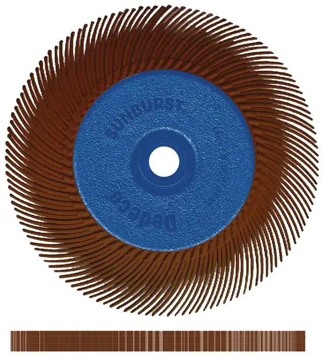 Abverkauf Radialbürste SUNBURST Ø152xB12,7x25,4mm 36 Alox/Korund TYROLIT