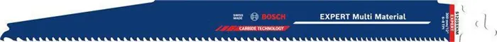 Sonderangebot Säbelsägeblatt Expert Multimaterial L.300mm B.25mm TPI 6-8 3-4mm 1 St./Karte