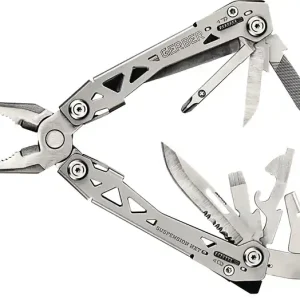Aktuell Multi-Tool m.Etui SUSPENSION-NXT L.geschl.108mm Klingen-L.57mm VA GERBER