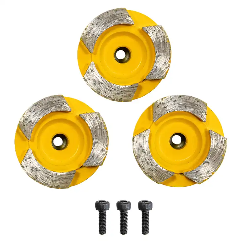 Eibenstock Diamant-Schleifteller Ø 44mm 3er-Set Estrich Neu Im Sortiment