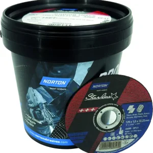 Highlight Norton Starline Trennscheiben Ø125 mm in Eimer - 100 Stück