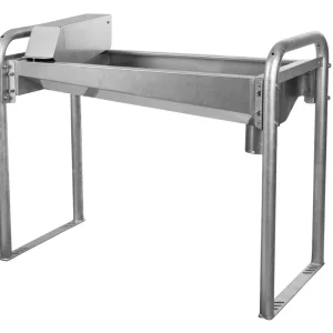 Kerbl Edelstahl-Trogtränke 100cm mit Bodengestell Geprüft