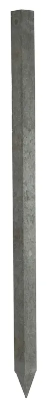 Sonderaktion Kerbl Recyclingpfahl 90x90x1750mm, vierkant, grau