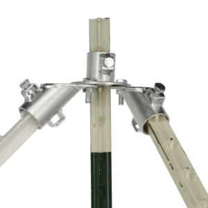 Kerbl Variables Ecklösungs-Set T-Post Schneller Versand