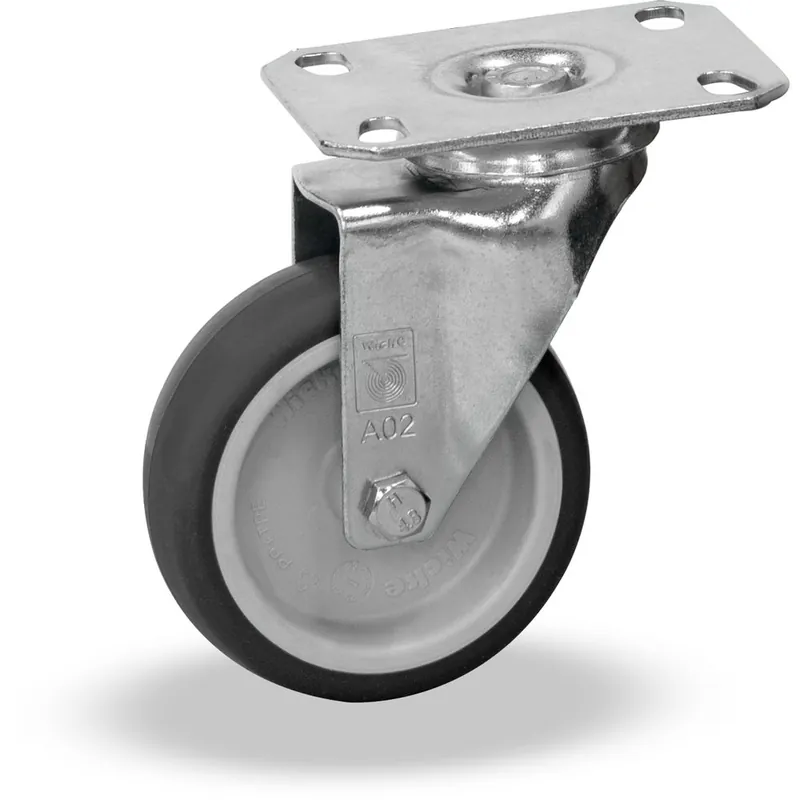 fetra Lenkrolle mit TPE-Bereifung Radgröße 100 mm Neu