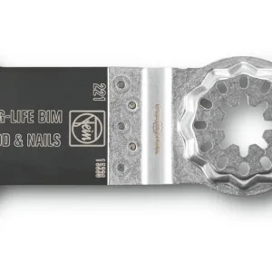 Finale Aktion FEIN E-Cut Bi-Metall Sägeblatt mit TiN-Beschichtung - Breite 50 mm - Länge 50 mm - Starlock - 5 Stück