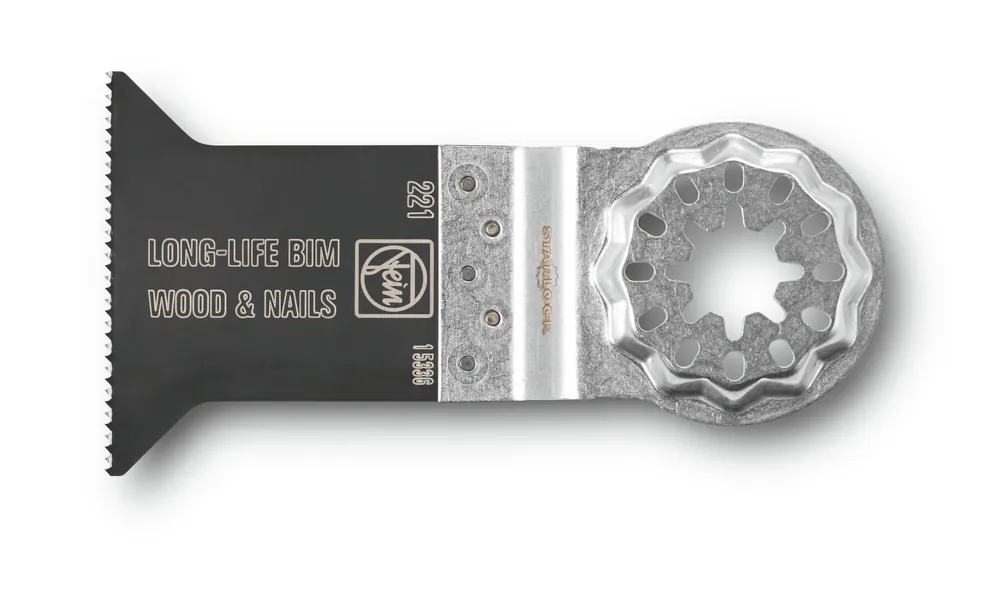 FEIN E-Cut Bi-Metall Sägeblatt mit TiN-Beschichtung - Breite 50 mm - Länge 50 mm - Starlock - 10 Stück Top-Preis