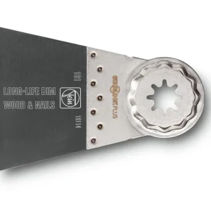 Ausverkauf FEIN E-Cut Bi-Metall Sägeblatt mit TiN-Beschichtung - Breite 65 mm - Länge 50 mm - StarlockPlus - 10 Stück