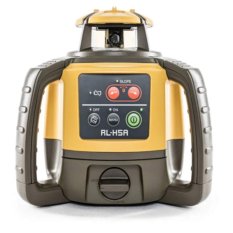 TOPCON Selbstnivellierender Baulaser mit Neigungswinkel RL-H5A Laserklasse 2 - inkl. Laserempfänger LS-80X Echt