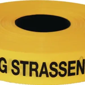 Preis Gesenkt Trassenwarnband Achtung Straßenbeleuchtung B.40mm L.250m gelb KELMAPLAST