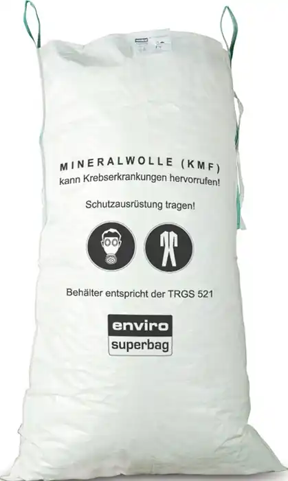 Flachsack L.2200mm B.1400mm PP-Gewebe65+20g/m² Aufdruck:KMF m.Hebeschlaufen ASUP Nur Für Kurze Zeit