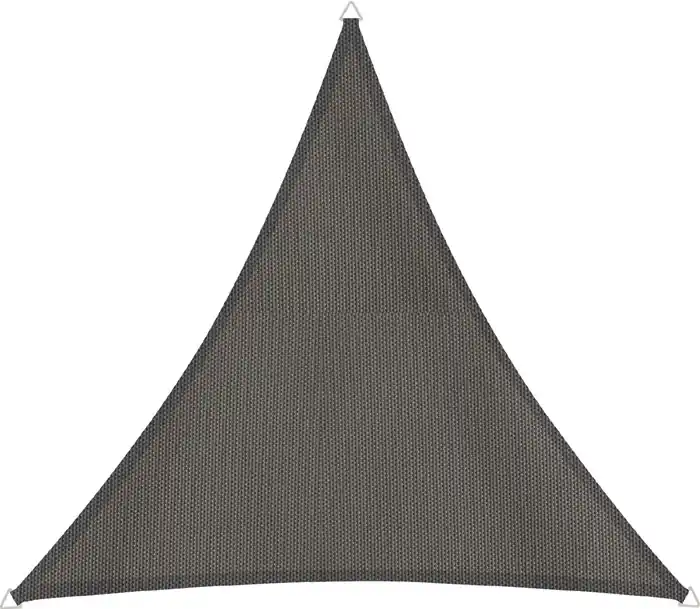 Sonnensegel CANNES DR L3xB3mm Seil anthracite Polyestergewebe WINDHAGER Preisknaller