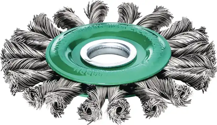 Rundbürste ZR Drahtstärke 0,50mm Stahldraht rostfr.ROH 14mm 12500min-¹ LESSMANN Preisknaller