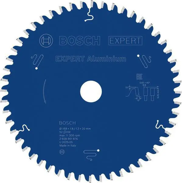 Kreissägeblatt EXPERT for Alu.AD 168mm Z.52 HLTCG Bohr.20mm Schnitt-B.1,8mm Schnäppchen