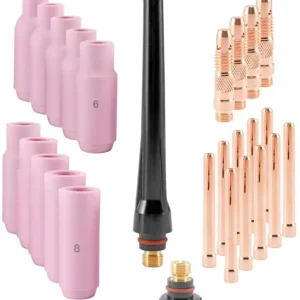 Verschleißteile-Set f.WP-26 rosa 26-tlg.STAHLWERK Finale Aktion