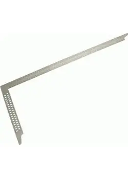 Preis Gesenkt Zimmermannswinkel - Edelstahl - mit Anreißlöcher - 800 x 320 mm