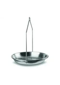 Neuheit Waagschale - max. Traglast 30 kg - Maße (Ø x H) 273 x 40 mm - Edelstahl