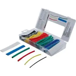 Schrumpfschlauch-Sortiment - Schrumpfrate 2 zu 1 - Inhalt 99-tlg. - Farbe bunt Schneller Versand