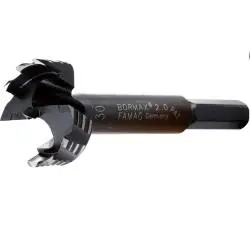 Forstnerbohrer Bormax 2.0 - Ø von 13 bis 58 mm - Schaft-Ø 8 bis 10 mm - Länge 90 mm - für Weich-und Hartholz Must-Have