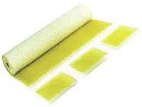 Grobstaubfiltermatte dust stop gelb - Glasfasergewebe - G4(EU4) - Materialdicke 100 mm - Rollenware Preisknaller