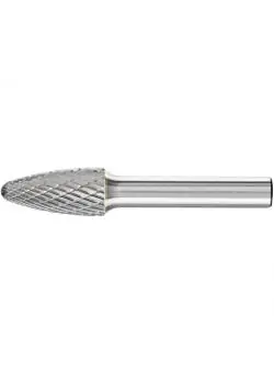 Geprüft Frässtift - PFERD - Hartmetall - Schaft-Ø 8 mm - Rundbogenform