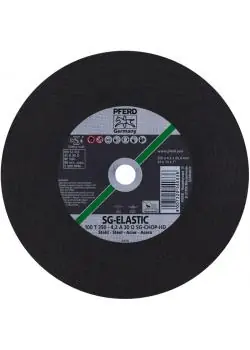 Abverkauf Trennscheibe - PFERD SG-ELASTIC - für Stahl - für leistungsstarke Trennschleifer - max. 100 m/s - VE 10 Stück - Preis per VE