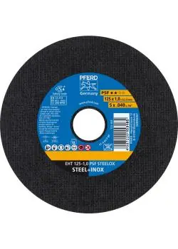 Heißes Angebot Trennscheibe - PFERD - PSF STEELOX - gerade Ausführung EHT - Außen-Ø 76 bis 230 mm - Aufspannsystem 10,0/16,0/22,23 mm - Preis per VE