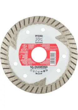 Nur Heute Diamanttrennscheibe - PFERD - für abrasive Materialien - Bohrung-Ø 22,23 mm - Preis per Stück