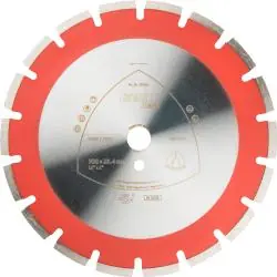 Versand Am Gleichen Tag Diamanttrennscheibe DT 602 B - Durchmesser 300 bis 500 mm - Bohrung 25,4 mm - weit verzahnt - Preis per Stück