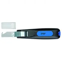 Markenware Universal-Kabelmesser - für Rundkabel von 4 bis 28 mm - Schnittiefe einstellbar