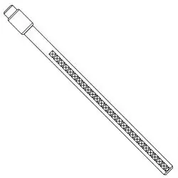 Klingen-Halter "EL 0100" - längenverstellbar - Länge 131 mm - Grattec Bestseller