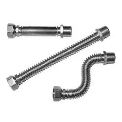 Rabatt Wellrohr Superflex - Edelstahl - ausziehbar - G 3/8" bis G 1 1/4" - DN 10 bis DN 32 - Länge max. 130 bis 1000 mm - Preis per Stück
