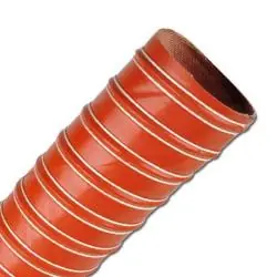 Absaugschlauch - Silikon - SIL 2 - NW 13 bis 305 mm - Betriebsdruck 0,5 bis 2,8 bar - rot/schwarz - Länge 4 m - Preis per Rolle Top-Seller