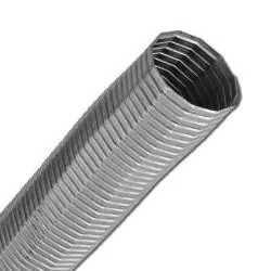 Jetzt Kaufen Abgasschlauch - Stahl - Dichtung Baumwolle - Innen-Ø 25 bis 300 mm - Außen-Ø 29 bis 311 mm - Preis per Rolle