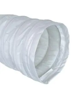Meistverkauft Heißluftschlauch NHT-1-ISO - PVC frei - Innen-Ø 105 bis 710 mm - Länge 7,6 m - weiß