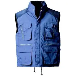 Saisonangebot Steppweste "REINDORF" - 65% Polyester/35% Baumwolle - marine - Größe S bis XXXL
