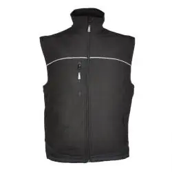 Sale Arbeitsweste "Hen" Softshell Weste - 100% PES - Farbe schwarz