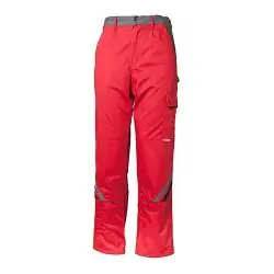 Saisonangebot Bundhose "Highline" Planam - 35/65% MG - rot/schiefer