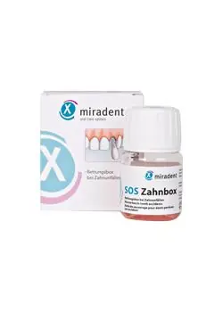 Beliebt Miradent Zahnrettungsbox - inkl. gebrauchsfertiger Nährstofflösung