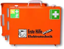 Heißes Angebot Verbandkasten "SPEZIAL MT-CD" Elektrotechnik - gefüllt - DIN 13157